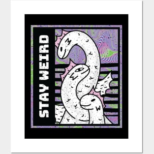 Inspiration Kaiju: Ouroboros say stay weird! Posters and Art